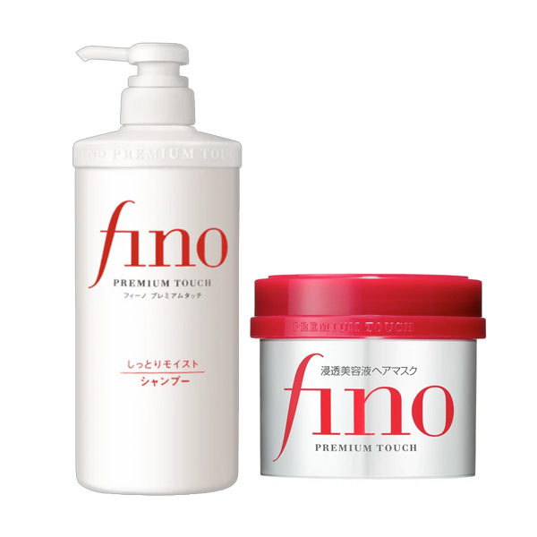 SHISEIDO FINO Набор Шампунь и маска для волос Fino Premium Touch Set Smooth Repair Hair