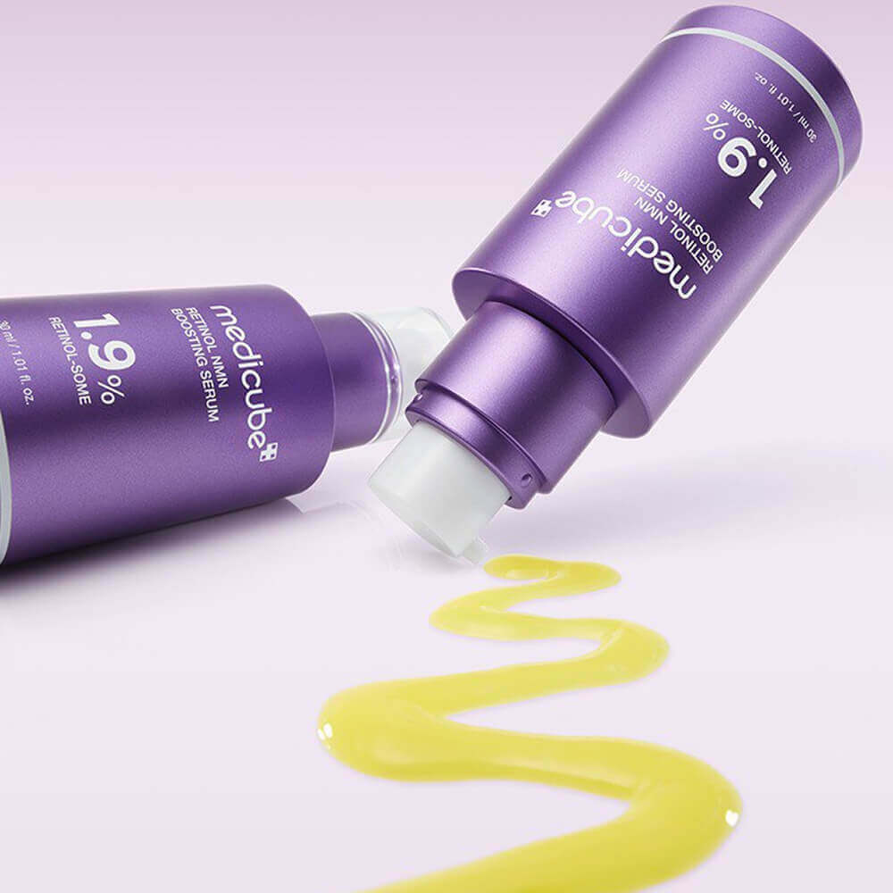 Бустер-сыворотка с ретинолом и пептидами medicube Retinol NMN Boosting Serum