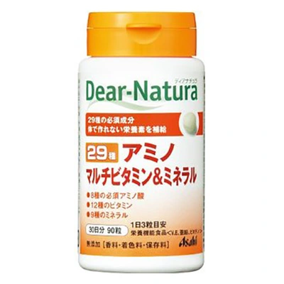Asahi Dear-Natura 29 витамины, минералы и аминокислоты 100 дней