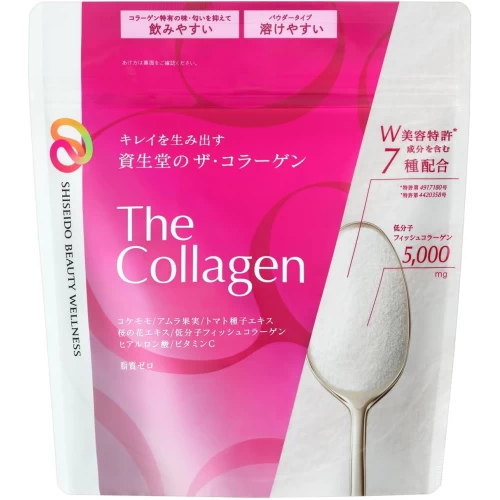 SHISEIDO Beauty Wellness The Collagen Комплекс с коллагеном для молодости и упругости кожи, 126 г, пакет