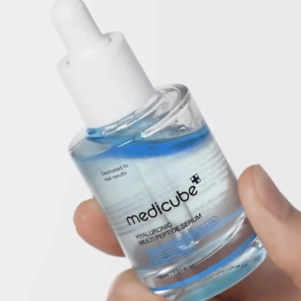 Двухфазная сыворотка с пептидами и ПДРН medicube Hyaluronic Multi Peptide Serum